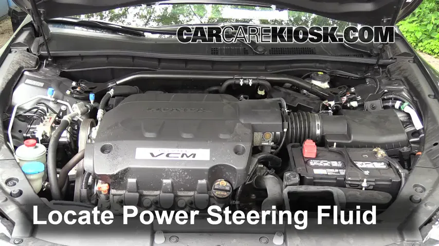 2012 Honda Crosstour EX-L 3.5L V6 Power Steering Fluid